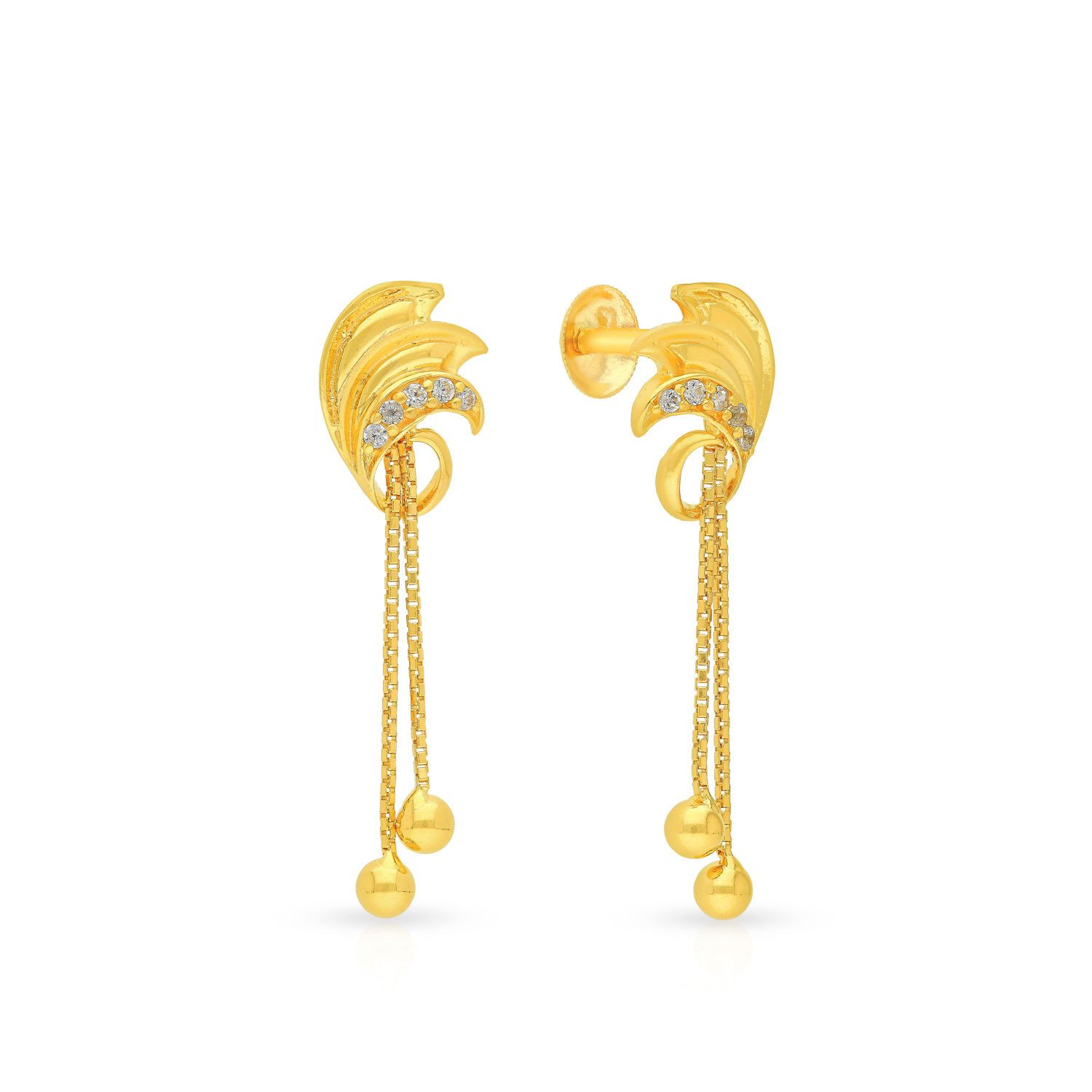 Malabar Gold Earring STGEDZRURGZ371
