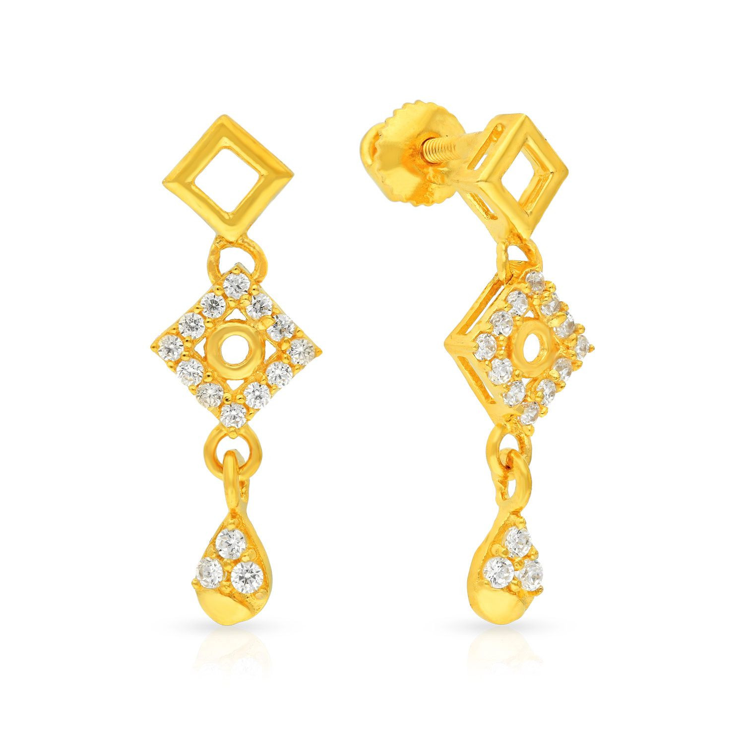 Malabar Gold Earring STGEDZRURGZ412