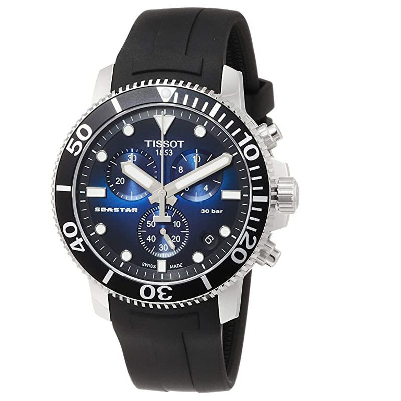 Tissot Mens Sea Star 1000 Watch T1204171704100