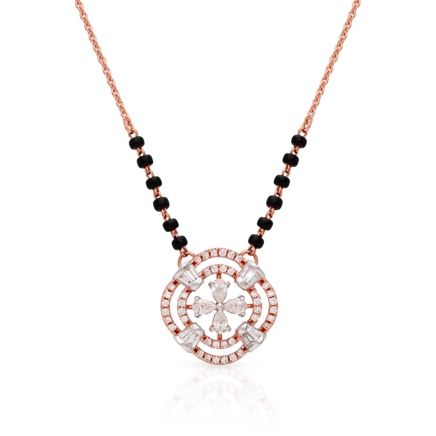 Mine Diamond Mangalsutra TMALR10061
