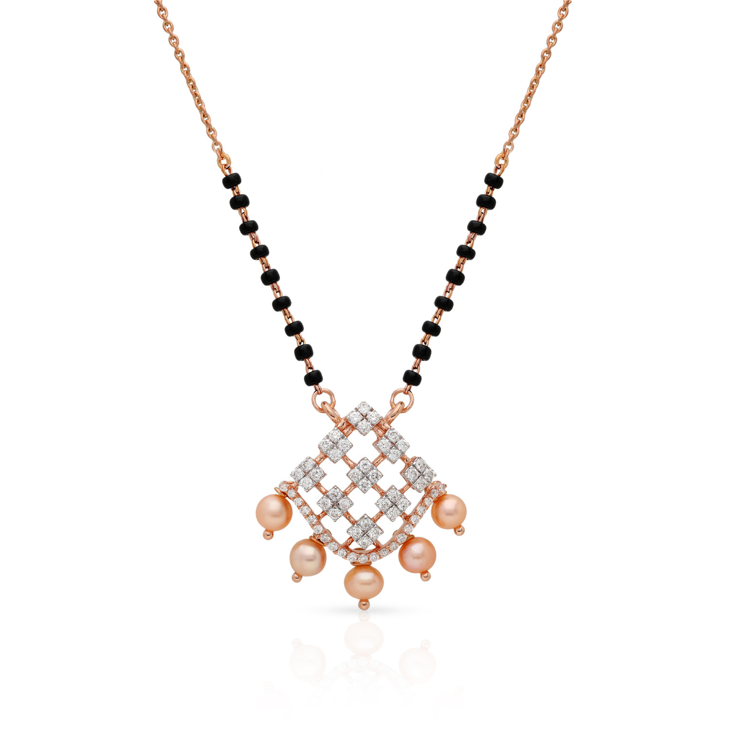 Mine Diamond Mangalsutra TMGEN10624