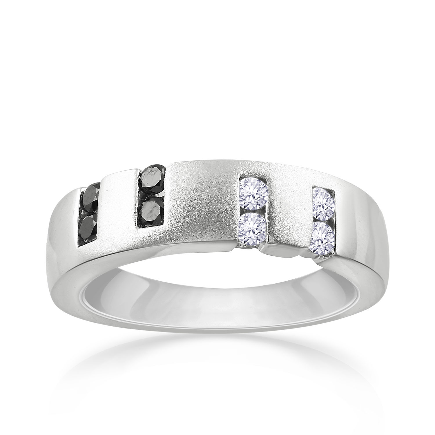 Mine Diamond Studded Bands Gold Ring UIRG26608A
