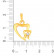 Malabar 22 KT Gold Studded Casual Pendant PDSGHTYA0036