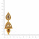Ethnix 22 KT Gold Studded Jhumki Earring AHDAAAAAAFQM