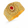 Ethnix 22 KT Gold Studded Kada Bangle AHDAAAAAFEPD