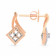 Malabar 18 KT Rose Gold Studded Earring AHDAAAAAIMCJ