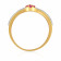 Malabar 18 KT Gold Studded Casual Ring AHDAAAAAJGQJ