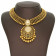 Ethnix 22 KT Gold Studded Semi Long Necklace Set NSNEETANCLSUT005