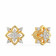 Mine Diamond Studded Studs Gold Earring AJEEAR4058