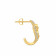 Mine Diamond Studded Hoops & Bali Gold Earring AJEENSE0874