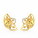 Mine Diamond Studded Studs Gold Earring AJEENSE0990