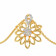 Mine Diamond Studded Casual Gold Pendant AJPENSP0830