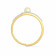 Mine Diamond Studded Casual Gold Ring AJRRNG10208