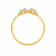 Mine Diamond Studded Casual Gold Ring AJRRNG10310