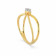 Mine Diamond Studded Broad Rings Gold Ring AJRRNG10428