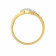 Mine Diamond Studded Casual Gold Ring AJRRNG8219