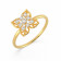 Mine Diamond Studded Casual Gold Ring AJRRNG9363