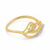 Mine Diamond Studded Casual Gold Ring AJRRNG9432