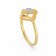 Mine Diamond Studded Casual Gold Ring AJRRNG9467