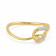 Mine Diamond Studded Casual Gold Ring AJRRNG9484
