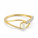 Mine Diamond Studded Casual Gold Ring AJRRNG9512