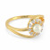 Mine Diamond Studded Casual Gold Ring AJRRNG9527