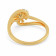 Mine Diamond Studded Casual Gold Ring AJRRNG9527