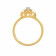 Mine Diamond Studded Casual Gold Ring AJRRNG9781
