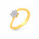 Mine Diamond Studded Casual Gold Ring AMR1112132