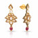 Ethnix 22 KT Gold Studded Dangle Earring ANDAAAAAAEOL