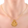 Divine Gold Pendant ANDAAAAAAXQH