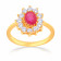 Precia Gemstone Studded Casual Gold Ring ANDAAAAABDRN