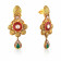 Ethnix 22 KT Gold Studded Dangle Earring ANDAAAAABHRU