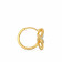 Mine Diamond Studded Hoops & Bali Gold Earring ASEAJE08514