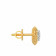 Mine Diamond Studded Studs Gold Earring ASEASPE4394