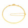 Precia Gemstone Studded Oval Gold Bangle BAPRGNJDOVA015