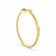 Precia Gemstone Studded Oval Gold Bangle BAPRHDPROVA019