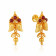 Divine 22 KT Gold Studded Drops Earring BLRAAAAAYKPU