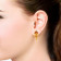 Divine 22 KT Gold Studded Drops Earring BLRAAAAAYKPU