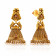 Divine 22 KT Gold Studded Jhumki Earring BLRAAAABLWWC