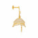 Malabar 22 KT Gold Studded Jhumki Earring BlRAAAAFXGVU