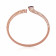 Caliesta Gold Oval Bangle BNDZL45836
