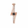Caliesta Gold Oval Bangle BNDZL45840