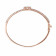 Caliesta Gold Oval Bangle BNDZL45840