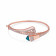 Caliesta Gold Oval Bangle BNDZL46057