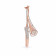 Caliesta Gold Oval Bangle BNDZL46069