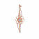 Caliesta Gold Oval Bangle BNDZL46079