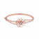 Caliesta Gold Oval Bangle BNDZL46079