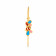 Starlet Gold Oval Bangle BNDZL46202