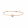Zoul Gold Oval Bangle BNDZL47100